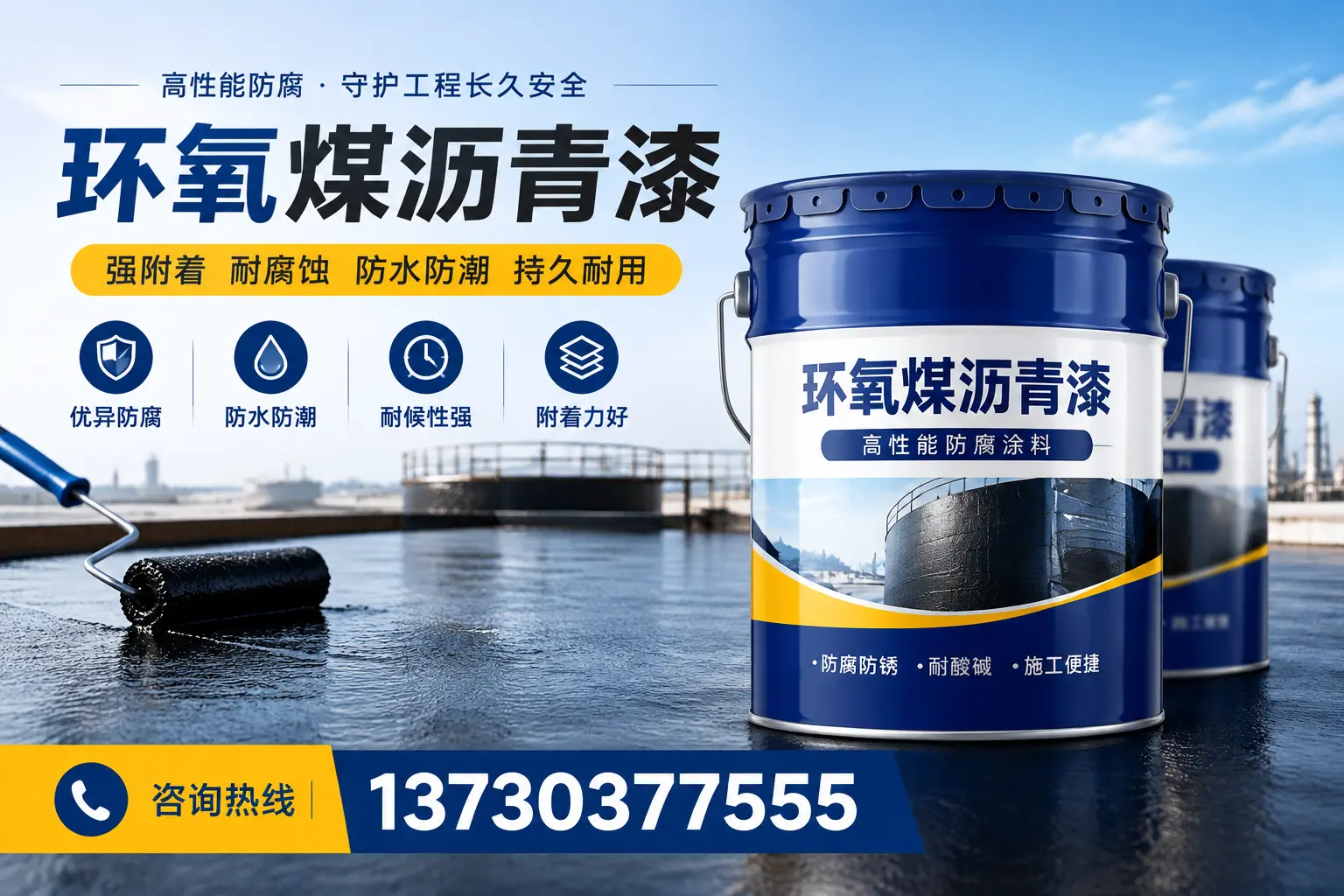 如何判断环氧煤沥青漆的质量？海拉尔消费者指南