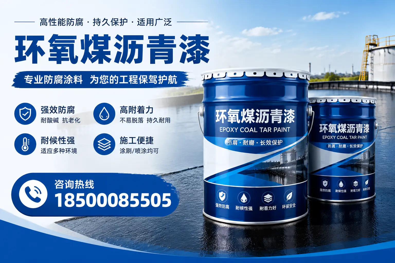 环氧煤沥青漆与其他漆类的比较，海拉尔用户的选择依据